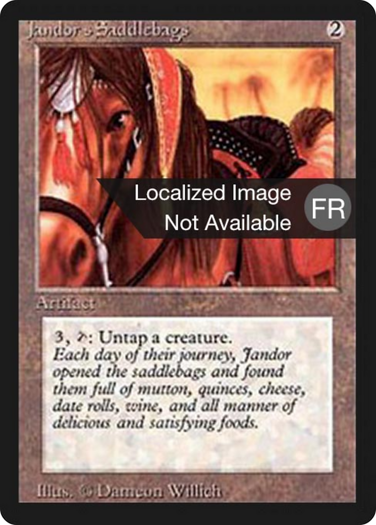 Jandor's Saddlebags (FBB-) - Foreign Black Border