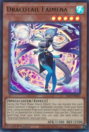 Dracotail Faimena (26LP-EN002) - Limited Pack World Championship 2026 1st Edition