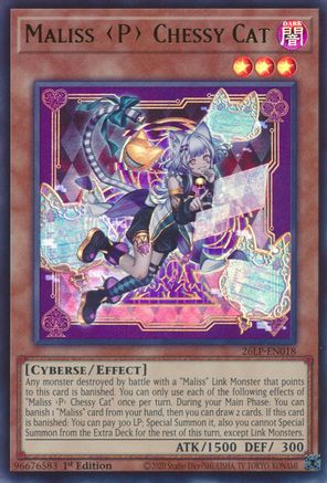 Maliss P Chessy Cat (26LP-EN018) - Limited Pack World Championship 2026 1st Edition