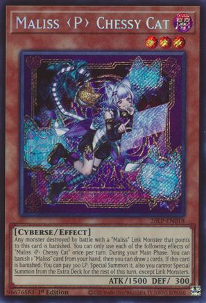 Maliss P Chessy Cat (Secret Rare) (26LP-EN018) - Limited Pack World Championship 2026 1st Edition