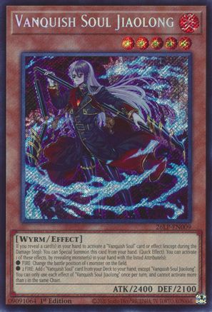 Vanquish Soul Jiaolong (Secret Rare) (26LP-EN009) - Limited Pack World Championship 2026 1st Edition