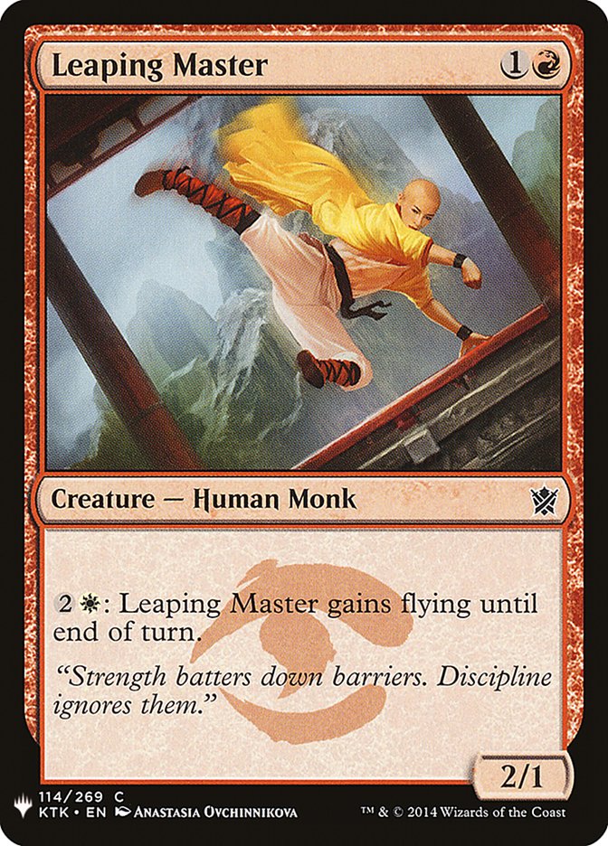 Leaping Master [Mystery Booster] | The CG Realm