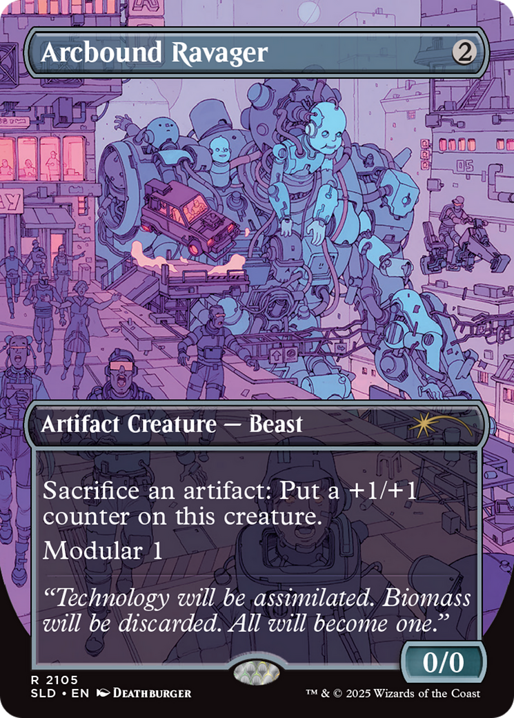 Arcbound Ravager (2105) (Galaxy Foil) [Secret Lair Drop Series] | The CG Realm