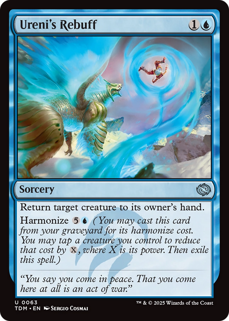 Ureni's Rebuff [Tarkir: Dragonstorm] | The CG Realm