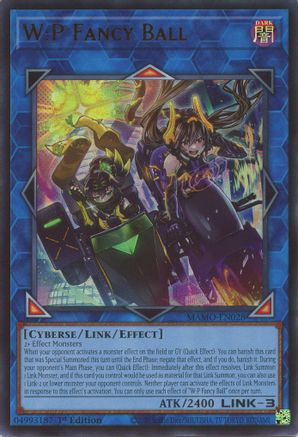 W:P Fancy Ball (MAMO-EN028) - Magnificent Monsters 1st Edition