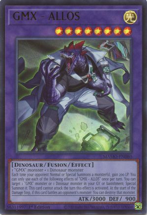 GMX - ALLOS (MAMO-EN080) - Magnificent Monsters 1st Edition