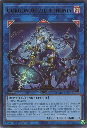 Gorgon of Zilofthonia (MAMO-EN091) - Magnificent Monsters 1st Edition