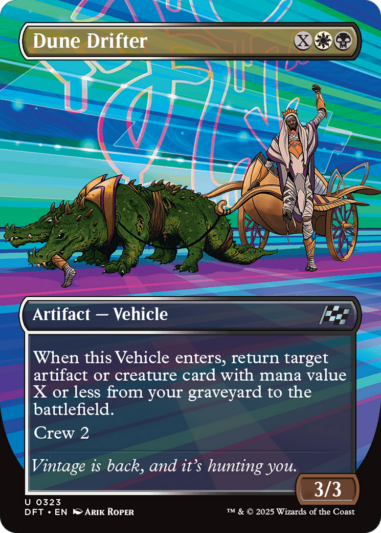 Dune Drifter (Borderless) (DFT-323) - Aetherdrift