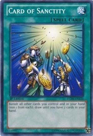 Card of Sanctity (LCJW-EN126) - Legendary Collection 4: Joey's World 1st Edition