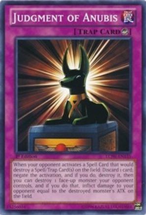 Judgment of Anubis (LCJW-EN135) - Legendary Collection 4: Joey's World 1st Edition