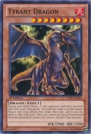 Tyrant Dragon (LCJW-EN149) - Legendary Collection 4: Joey's World 1st Edition