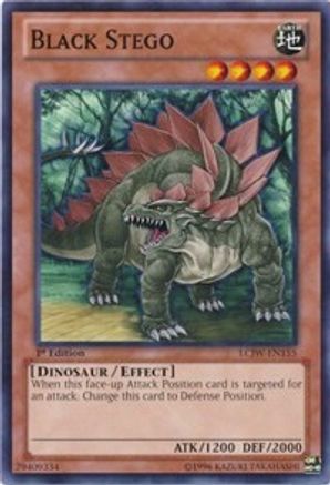 Black Stego (LCJW-EN155) - Legendary Collection 4: Joey's World 1st Edition
