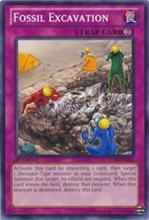 Fossil Excavation (LCJW-EN165) - Legendary Collection 4: Joey's World 1st Edition