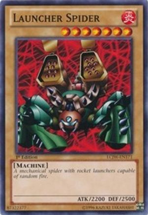 Launcher Spider (LCJW-EN171) - Legendary Collection 4: Joey's World 1st Edition