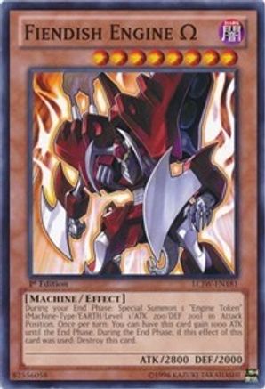 Fiendish Engine Omega (LCJW-EN181) - Legendary Collection 4: Joey's World 1st Edition