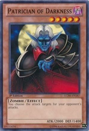 Patrician of Darkness (LCJW-EN187) - Legendary Collection 4: Joey's World 1st Edition