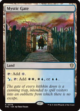 Mystic Gate (FRC-076) - Commander: Reality Fracture