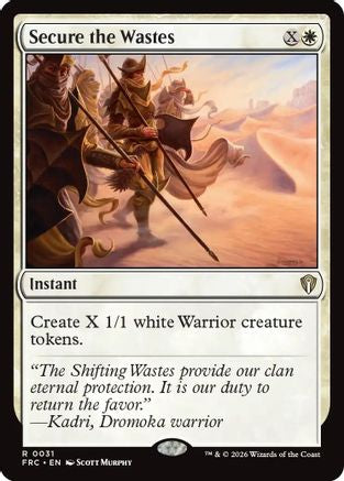 Secure the Wastes (FRC-031) - Commander: Reality Fracture
