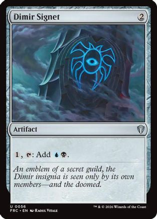 Dimir Signet (FRC-056) - Commander: Reality Fracture