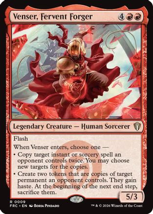 Venser, Fervent Forger (FRC-009) - Commander: Reality Fracture
