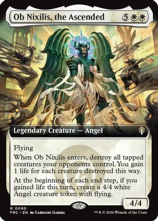 Ob Nixilis, the Ascended (Extended Art) (FRC-090) - Commander: Reality Fracture
