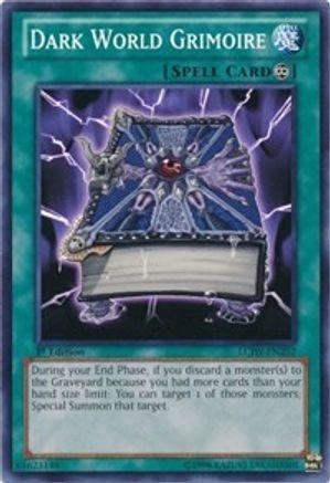 Dark World Grimoire (LCJW-EN252) - Legendary Collection 4: Joey's World 1st Edition