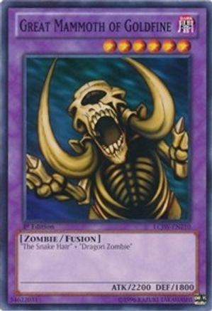 Great Mammoth of Goldfine (LCJW-EN210) - Legendary Collection 4: Joey's World 1st Edition
