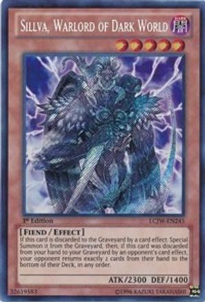 Sillva, Warlord of Dark World (LCJW-EN245) - Legendary Collection 4: Joey's World 1st Edition