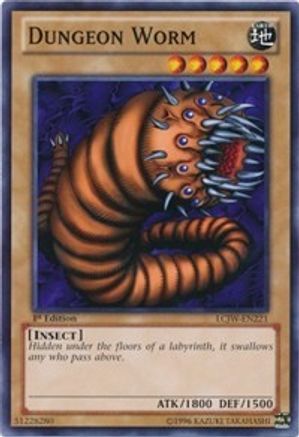 Dungeon Worm (LCJW-EN221) - Legendary Collection 4: Joey's World 1st Edition