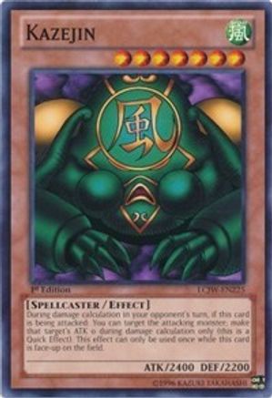 Kazejin (LCJW-EN225) - Legendary Collection 4: Joey's World 1st Edition