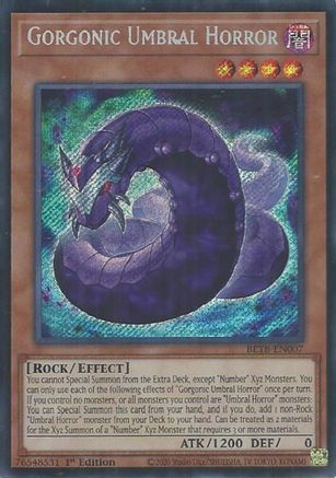 Gorgonic Umbral Horror (BETB-EN007) - Beyond the Brave 1st Edition