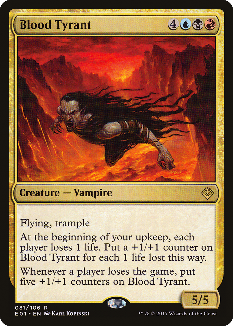 Blood Tyrant (AC2-081) - Archenemy: Nicol Bolas