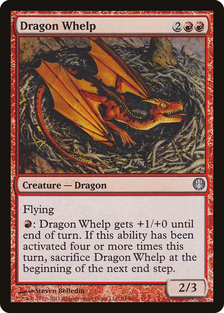 Dragon Whelp (DDG-054) - Duel Decks: Knights vs. Dragons