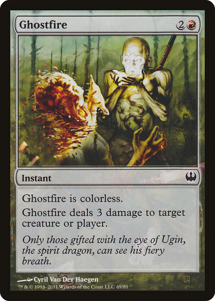 Ghostfire (DDG-069) - Duel Decks: Knights vs. Dragons