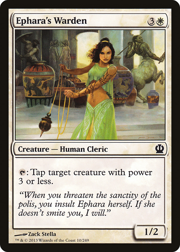 Ephara's Warden (THS-010) - Theros