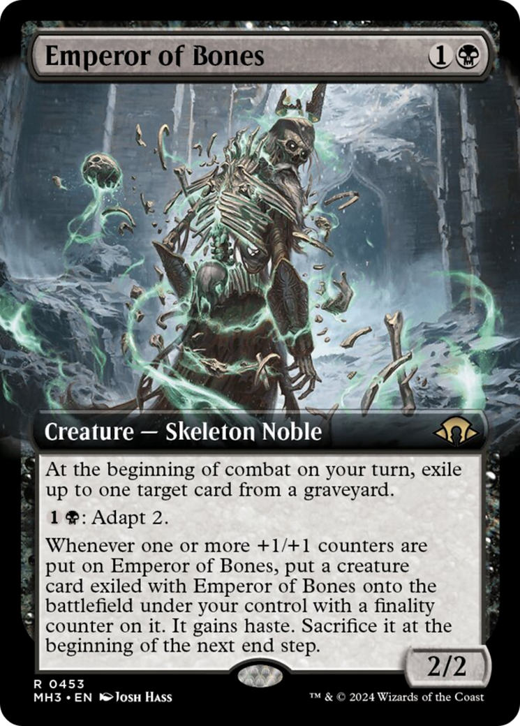 Emperor of Bones (Extended Art) [Modern Horizons 3] | The CG Realm