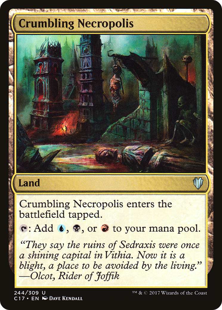 Crumbling Necropolis (C17-244) - Commander 2017
