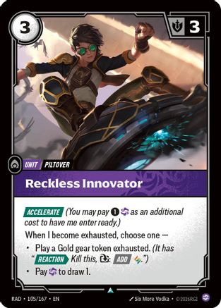 Reckless Innovator (105/167) - Radiance Foil