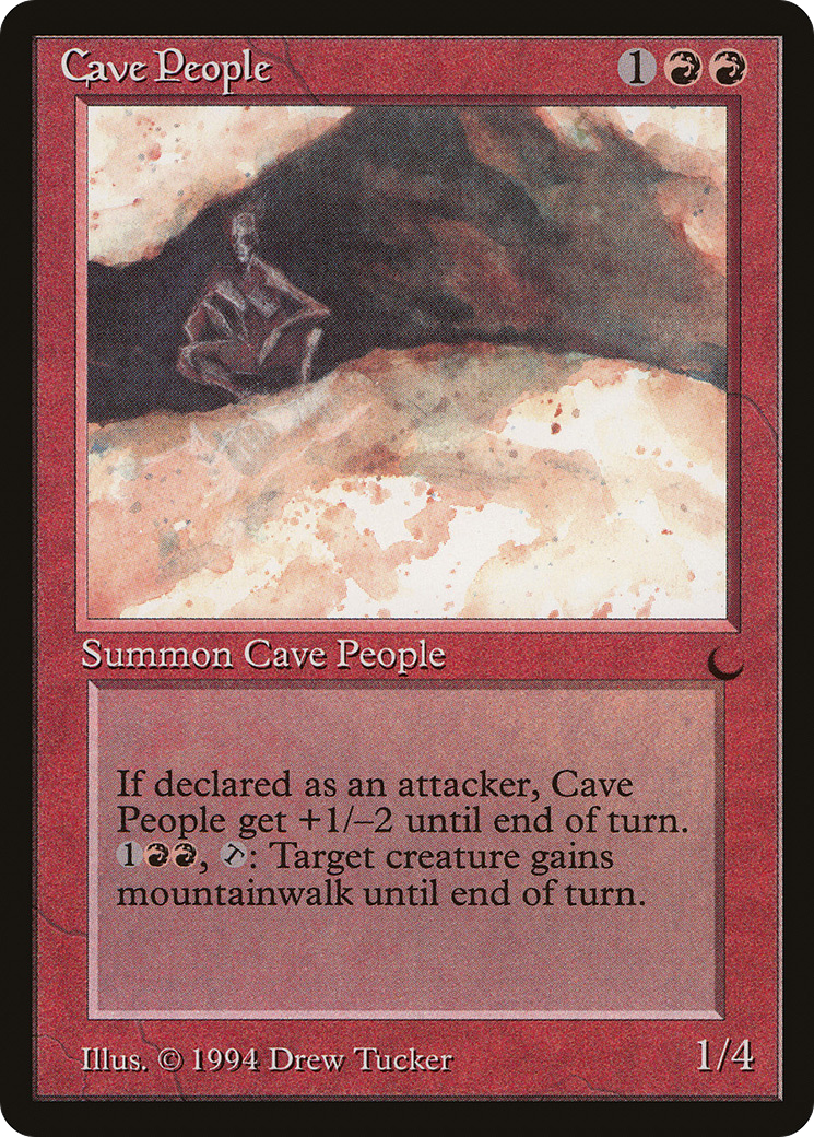Cave People (DRK-) - The Dark
