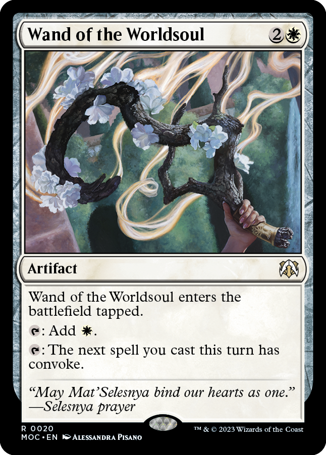Wand of the Worldsoul [March of the Machine Commander] | The CG Realm