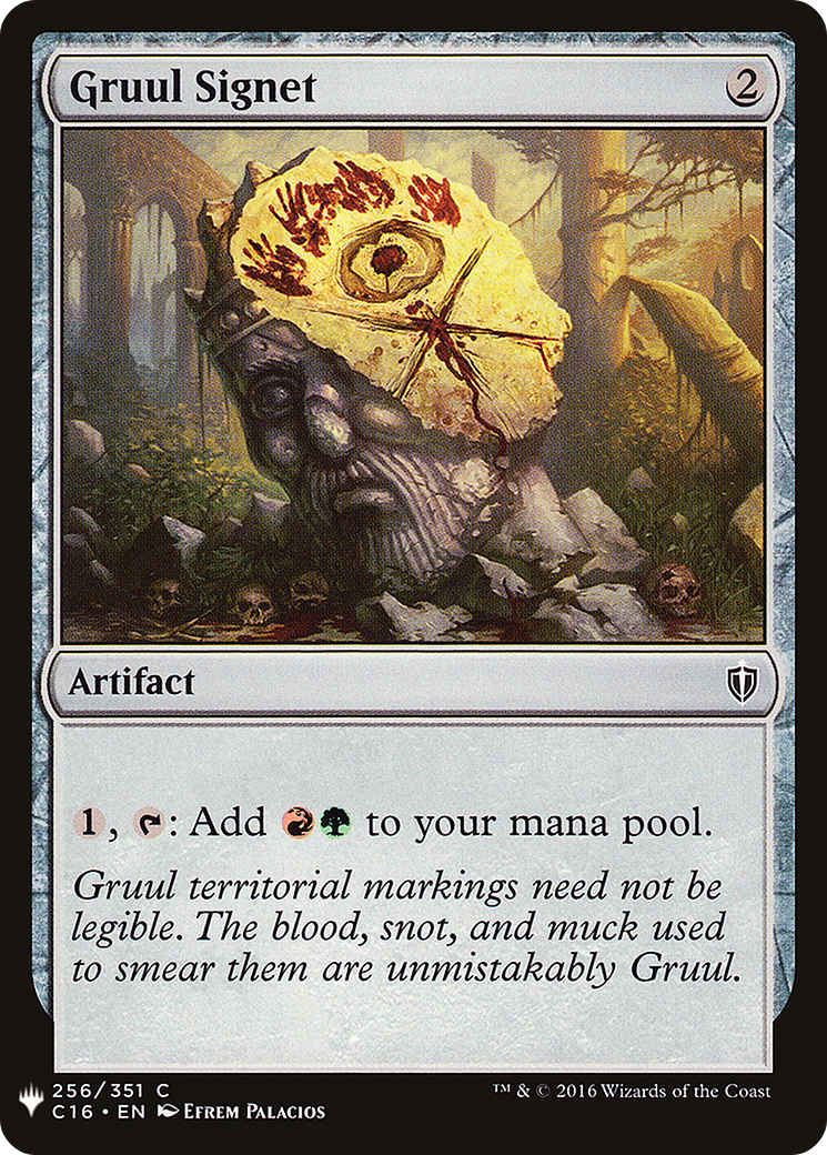 Gruul Signet (LIST-256) - The List