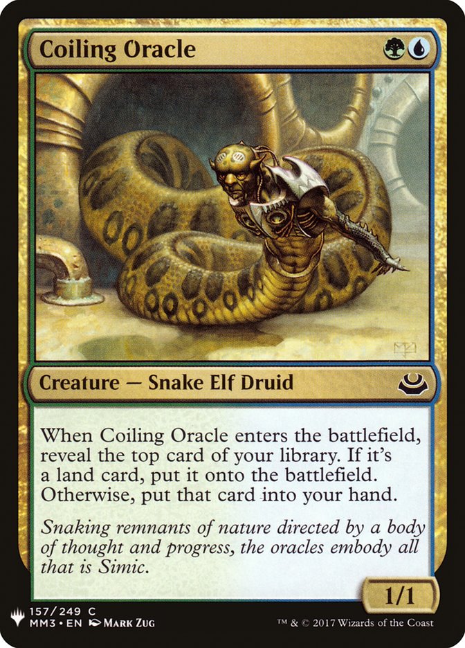 Coiling Oracle [Mystery Booster] | The CG Realm