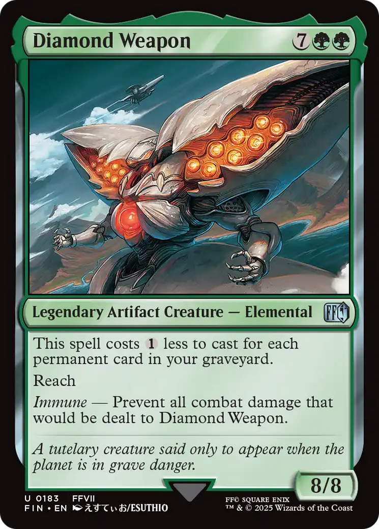 Diamond Weapon [FINAL FANTASY] | The CG Realm