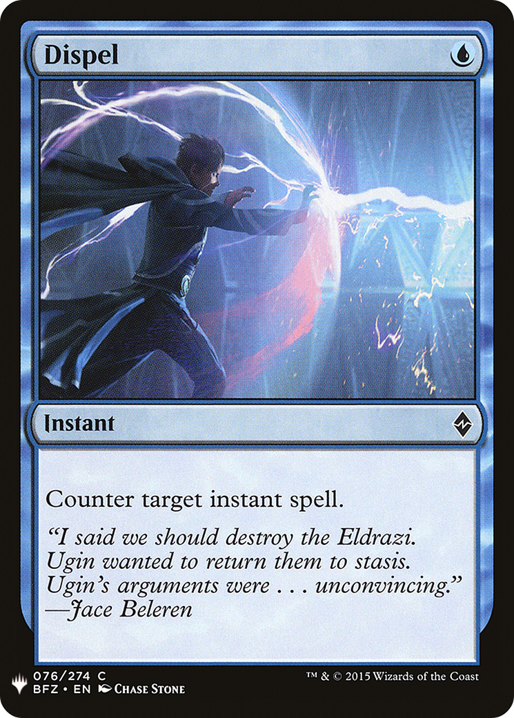 Dispel (LIST-076) - The List