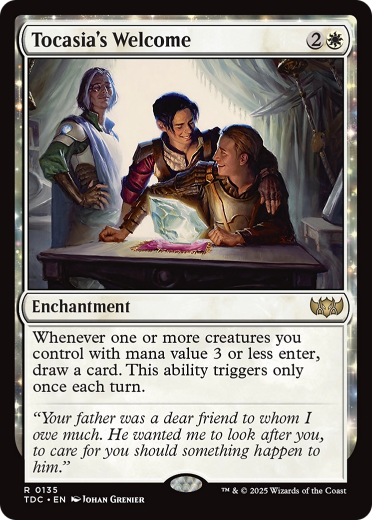 Tocasia's Welcome [Tarkir: Dragonstorm Commander] | The CG Realm