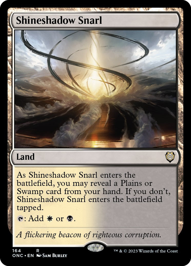 Shineshadow Snarl [Phyrexia: All Will Be One Commander] | The CG Realm