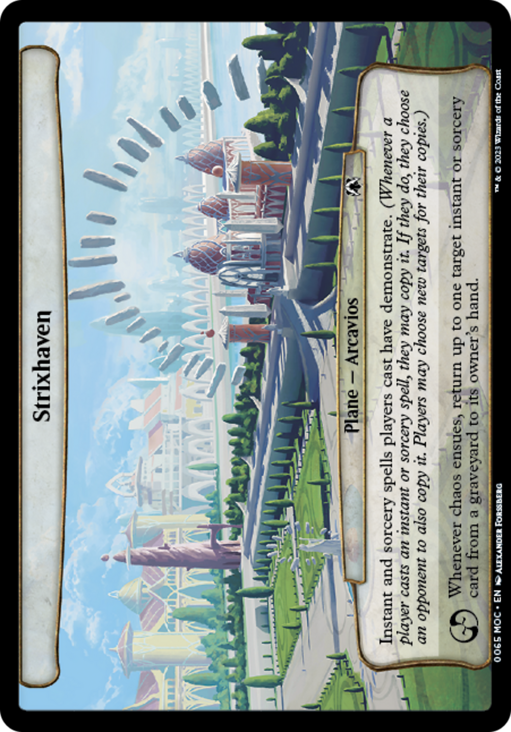 Strixhaven [March of the Machine Commander] | The CG Realm