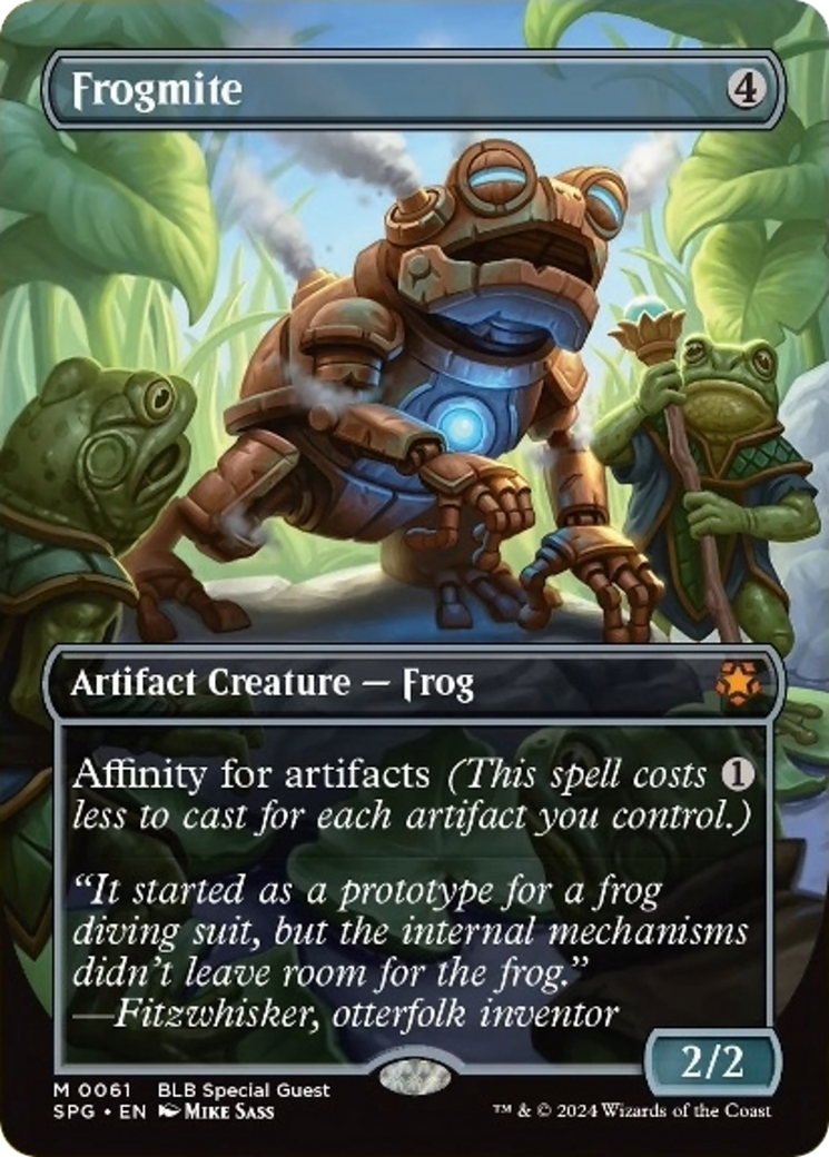 Frogmite (Borderless) [Bloomburrow Special Guests] | The CG Realm