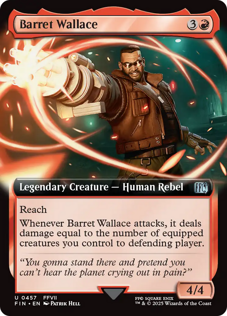 Barret Wallace (Extended Art) [FINAL FANTASY] | The CG Realm