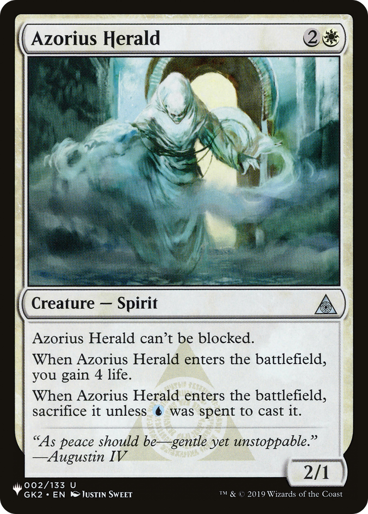Azorius Herald [The List] | The CG Realm